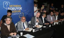 Bursa İnegöl'de Başkan Taban Yeni Mahalle sakinlerini dinledi