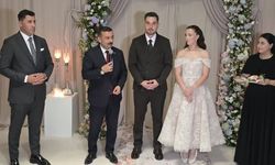GENÇ ÇİFTE İKİ CİHAN SAADETİ DİLEKLERİ: NİŞAN TÖRENİ GÖNÜLLERİ BİRLEŞTİ