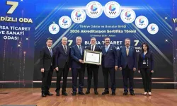 BTSO'nun hizmet kalitesine 7 yıldızlı tescil