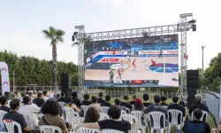 Mersin’de Büyükşehir’le milli maç coşkusu
