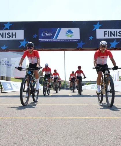 Milli pedallar Avrupa Şampiyonluğu için Sakarya'da