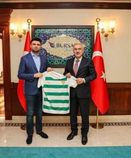 VALİ EROL AYYILDIZ İLE BURSASPOR’A GÜVEN, BURSA’YA UMUT