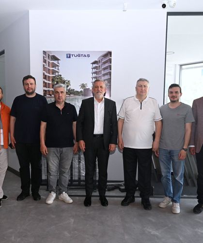 BTSO BAŞKANI İBRAHİM BURKAY VE TUĞTAŞ İNŞAAT BAŞKANI HASAN TUĞCU’DAN SEKTÖRE GÜVEN VEREN MESAJLAR