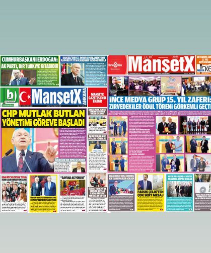 MANŞETX GAZETESİ'NİN BURSA VE ANKARA'NIN 15.YIL 369. HAZİRAN SAYILARI ÇIKTI!