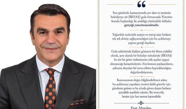 FUAT ALPASLAN’A DUYULAN TEVECCÜH VE GÜVEN ARTIYOR
