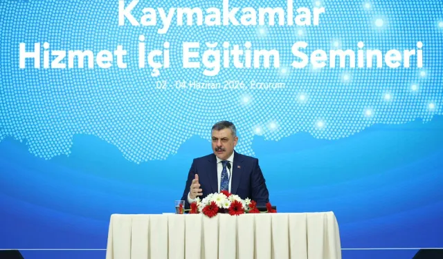 Bakan Çiftçi: Devletin gören gözü, işiten kulağısınız