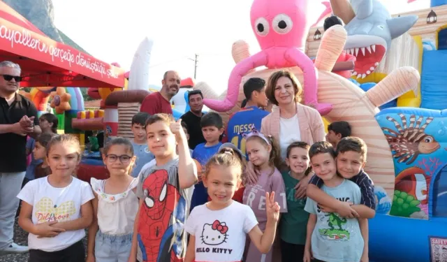 Eskişehir'de 'Köyümüzde Şenlik Var' Sarıcakaya'da çocuklarla buluştu