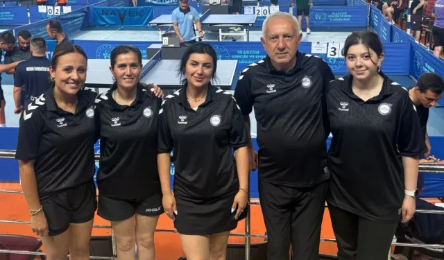 Ordu Masa Tenisi Takımı 3. Lig'e yükseldi