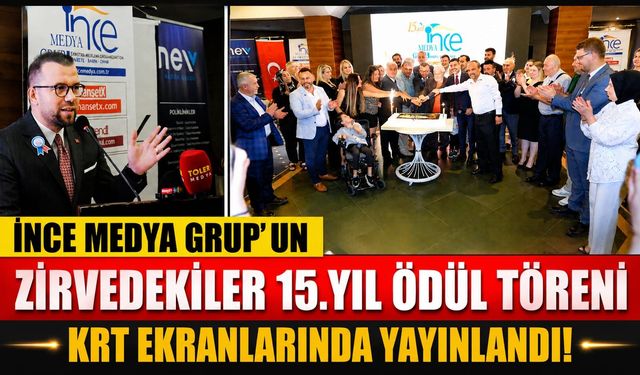 ZİRVEDEKİLER ÖDÜL TÖRENİ'NİN UNUTULMAZ ANLARI KRT'DE YAYINLANDI