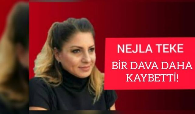 Semra Teke bir dava daha kaybetti