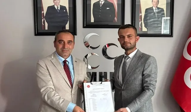 Bilecik’te MHP Pazaryeri İlçe Başkanlığı'na Vedat Çora atandı