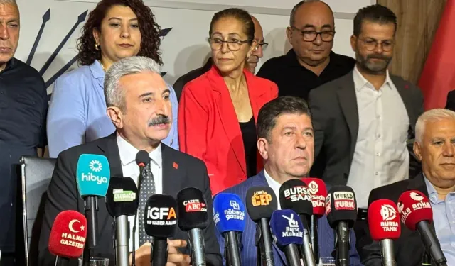 CHP Bursa'dan hukuk dışı müdahalelere tepki!