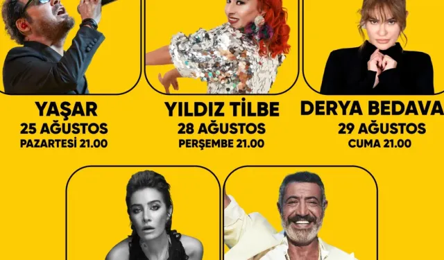 Harbiye’de yaza veda: Dev kadro sahnede