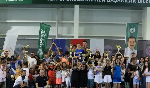 Konya Karatay’da tenis coşkusu: Şampiyonlar belli oldu