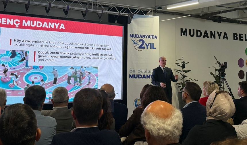 DENİZ DALGIÇ 2 YILDA MUDANYA’YA YENİ VİZYON KAZANDIRDI
