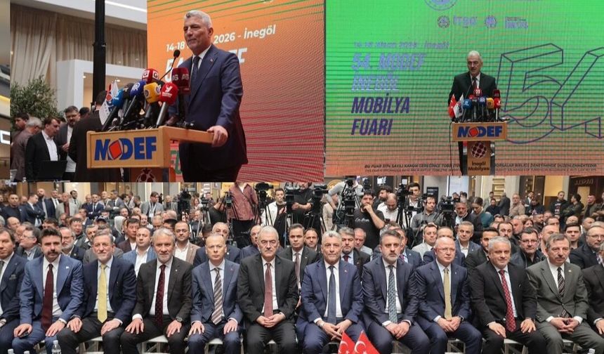 MODEF’TE AÇILIŞI BAKAN ÖMER BOLAT YAPTI