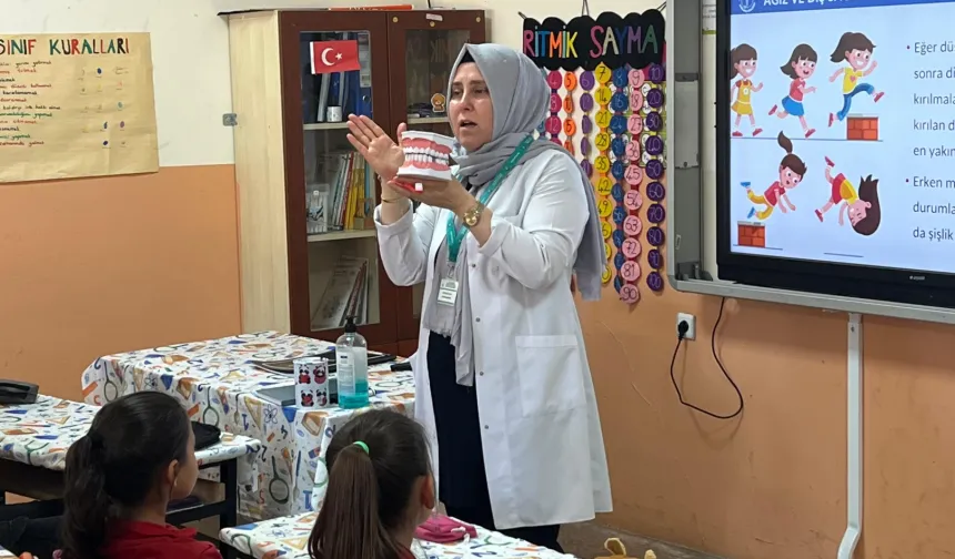 Batman Gercüş'te çocuklarla 'sağlıklı' buluşma
