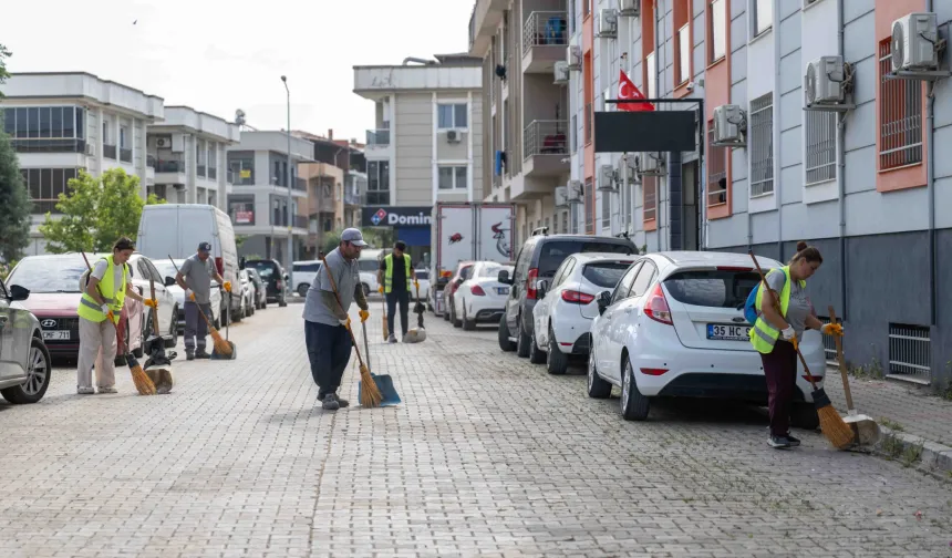 Bornova'da temizlik seferberliği