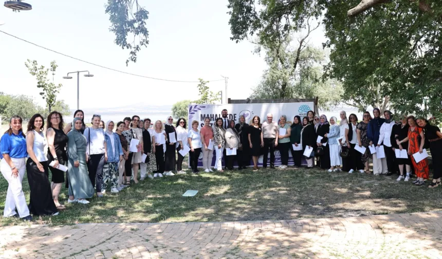 Bursa Nilüferli kadınlar 'Mahallede Sözümüz Var' diyerek kent yönetimine katılıyor