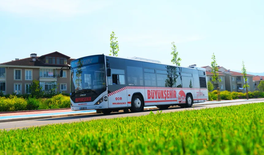 Sakarya'da üniversite adaylarına ücretsiz ulaşım