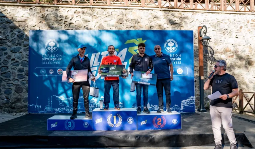 Ultra Sümela Maratonu'nda şampiyonlar belli oldu