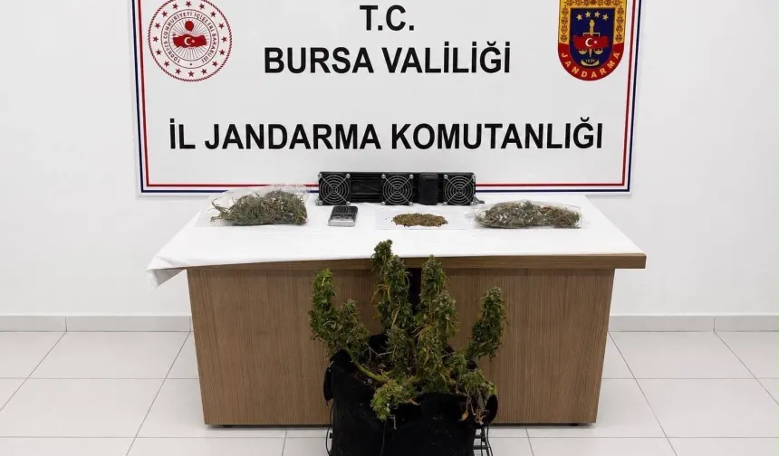 Bursa'da uyuşturucuya 3 gözaltı!