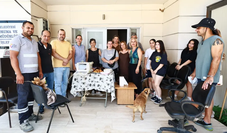 Efesli Kıtmir'den can dostlarına anlamlı destek