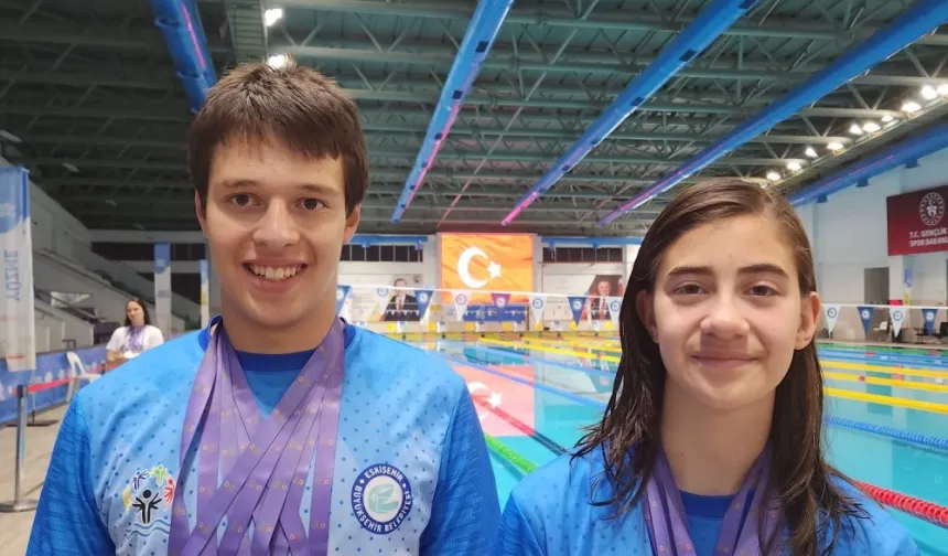 Eskişehirli sporculardan Türkiye Şampiyonasında büyük başarı