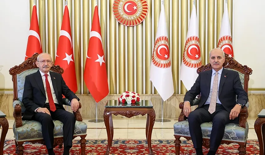 Kılıçdaroğlu, Özel'in açıklamaları ardından TBMM'de... Kılıçdaroğlu, Kurtulmuş ile görüştü