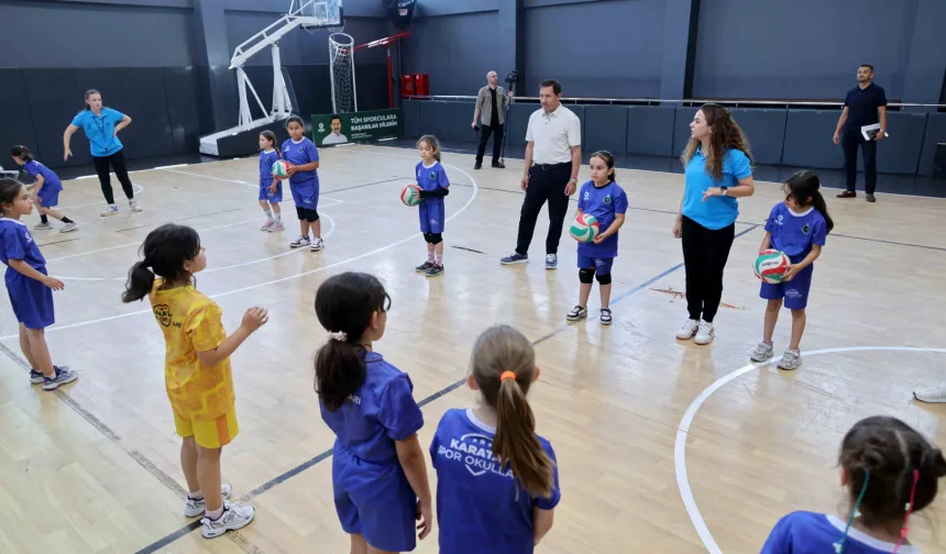 Konya Karatay Yaz Spor Okulları'nda heyecan