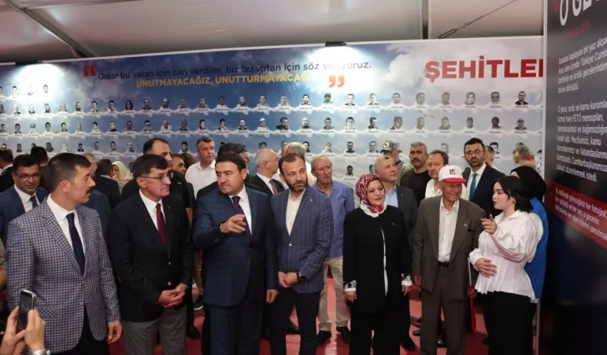 Kütahya'da 15 Temmuz sergisi açıldı