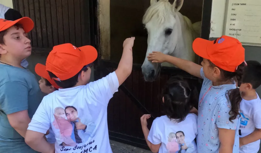 LÖSEV yaz okulunda çocuklar dolu dolu bir yaz yaşıyor