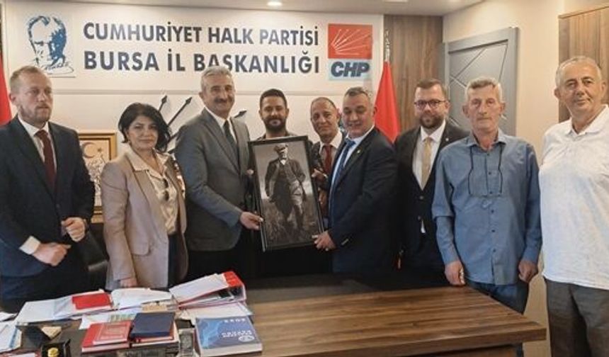TURAN SANCAĞI TEŞKİLATI VE İNCE MEDYA GRUP'DAN CHP İL BAŞKANI'NA  ZİYARET!